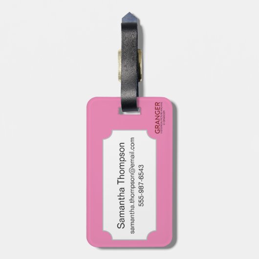 Tierkreis: Krebs, 1482 Gepäckanhänger (Rückseite vertikal)