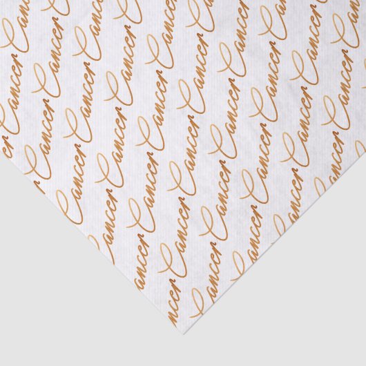 Tierkreis-"Krebs-" Goldskript-Seidenpapier Seidenpapier (Ausschnitt)