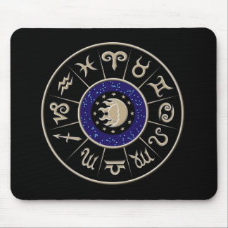 Tierkreis-Kreis Mousepad