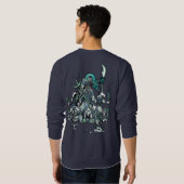 Tierkreis-Krieger: Jahr des Hahns, Krieger ziehen Sweatshirt (Schwarz voll)