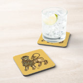 Tierkreis: Löwe, 1482 Getränkeuntersetzer (Rechte Seite)