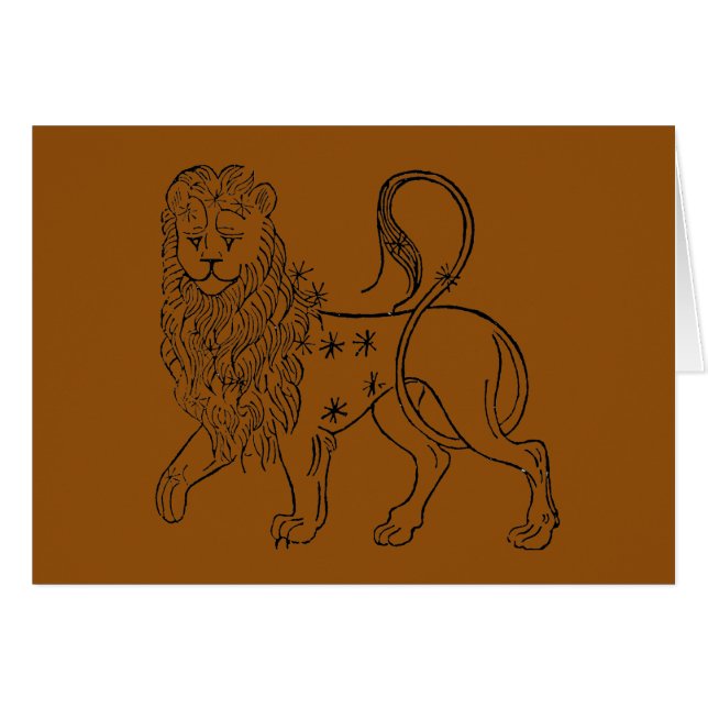 Tierkreis: Löwe, 1494 (Vorderseite (Horizontal))