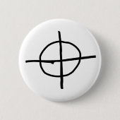 Tierkreis-Mörder-Knopf Button (Vorderseite)