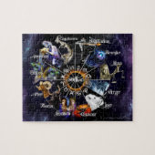 Tierkreis-Puzzlespiel Puzzle (Horizontal)