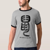 Tierkreis-Ratte im chinesischen T - Shirt (Vorderseite)