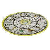 Tierkreis-Schneidebrett Schneidebrett (Ecke)