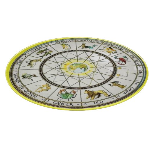 Tierkreis-Schneidebrett Schneidebrett (Ecke)