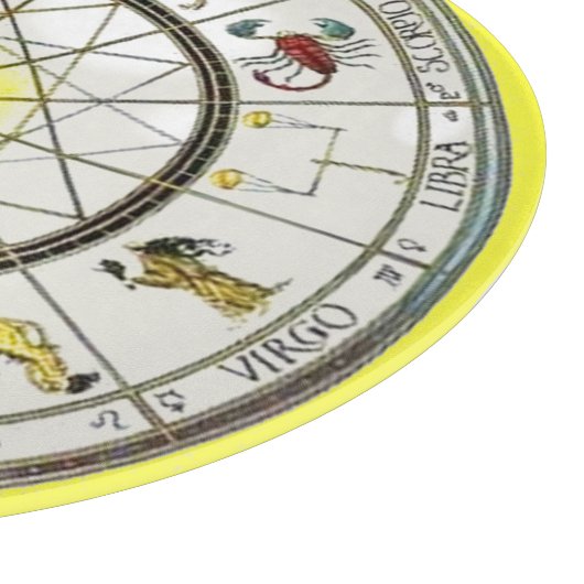 Tierkreis-Schneidebrett Schneidebrett (Ecke)