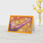 Tierkreis-Schützegrußkarte Karte (Gelbe Blume)