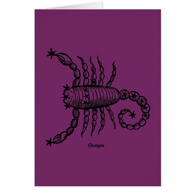 Tierkreis: Skorpion, 1482 (Vorne)