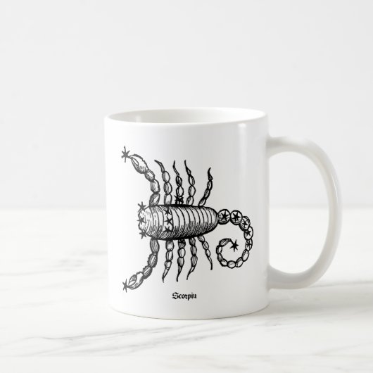 Tierkreis: Skorpion, 1482 Kaffeetasse (Rechts)