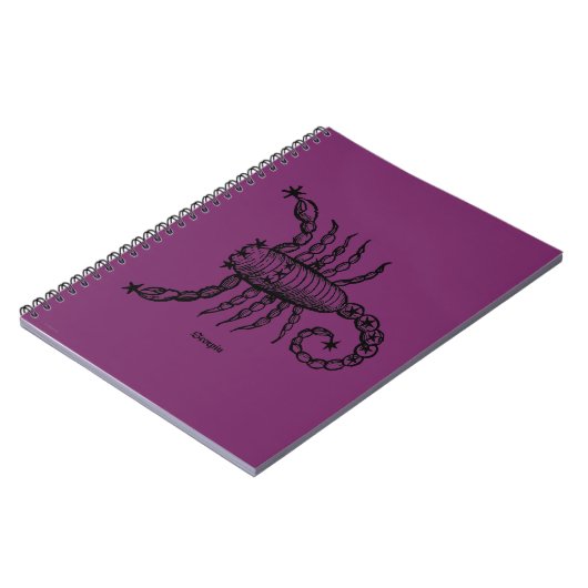 Tierkreis: Skorpion, 1482 Notizblock (Linke Seite)