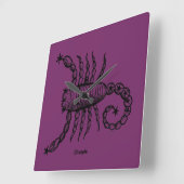 Tierkreis: Skorpion, 1482 Quadratische Wanduhr (Winkel)