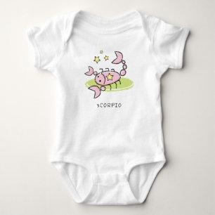 Tierkreis-Skorpion Baby Strampler