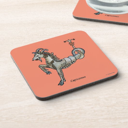 Tierkreis: Steinbock, 1482 Getränkeuntersetzer (Linke Seite)