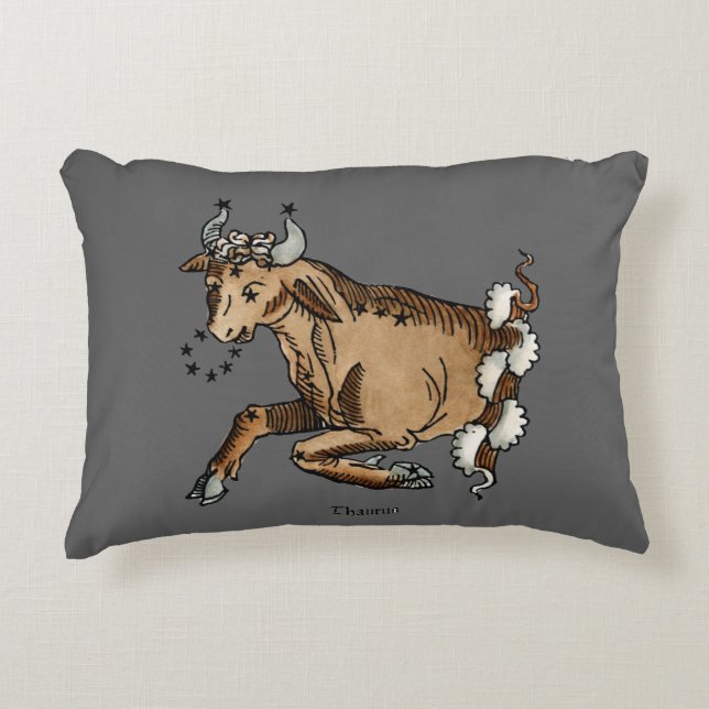 Tierkreis: Stier, 1482 Dekokissen (Vorderseite)