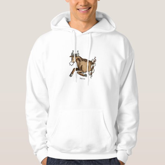 Tierkreis: Stier, 1482 Hoodie (Vorderseite)