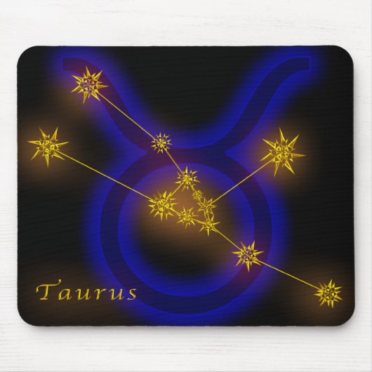 Tierkreis - Stier Mousepad (Vorne)