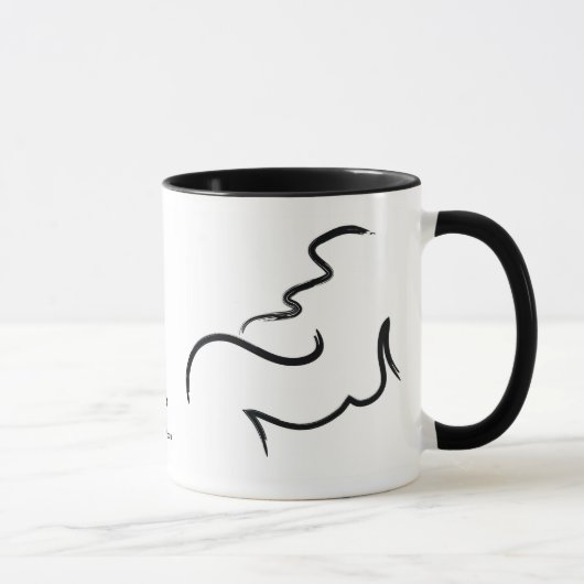 Tierkreis-Tasse "Löwen" Gaudesse Tasse (Rechts)