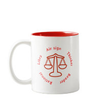 Tierkreis Tasse-Waage