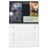 Tierkreis u. Chakra Kalender (Mär 2026)