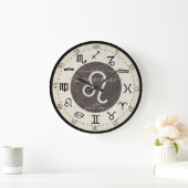 Tierkreis-Uhr - Löwe Große Wanduhr (Zuhause)