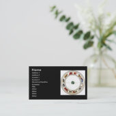 Tierkreis Visitenkarte (Stehend Vorderseite)