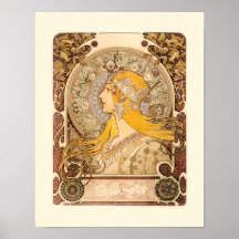 Tierkreis von Alphonse Mucha