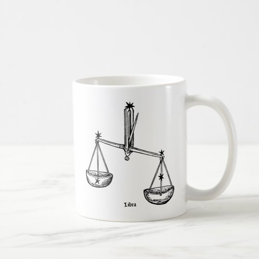Tierkreis: Waage, 1482 Kaffeetasse (Rechts)