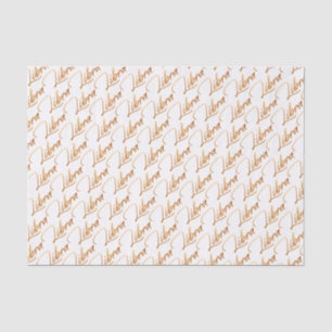 Tierkreis-"Waage-" Goldskript-Seidenpapier Seidenpapier