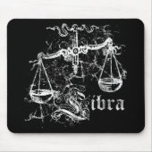 Tierkreis-Waage Mousepad (Vorne)
