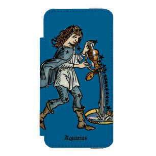 Tierkreis: Wassermann, 1482 Incipio Watson™ iPhone 5 Geldbörsen Hülle