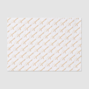 Tierkreis-"Wassermann-" Goldskript-Seidenpapier Seidenpapier