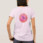 Tierkreis YinYang n Chakra:  BabayDoll angepasst T-Shirt (Rückseite)