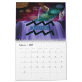 Tierkreis-Zeichen Kalender (Feb 2027)