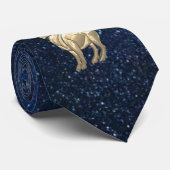 Tierkreis-Zeichen-Krawatte für Widder-Mann Krawatte (Gerollt)