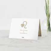 Tierkreis-Zeichen-Löwe Grüße und Notecards Karte (Rückseite)