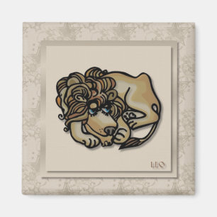 Tierkreis-Zeichen-Löwe-Magnet Magnet
