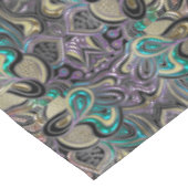 Tierkreis-Zeichen-Löwe-Mandala Tischdecke (Schrägansicht)