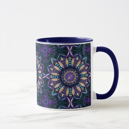 Tierkreis-Zeichen-Schütze-Mandala Tasse (Rechts)