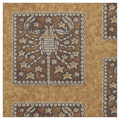 TIERKREIS-ZEICHEN-SKORPION STOFF (Muster)