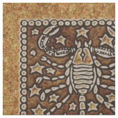 TIERKREIS-ZEICHEN-SKORPION STOFF (Nahaufnahme)