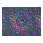 Tierkreis-Zeichen-Skorpions-Mandala Tischdecke (Vorderseite (Horizontal))