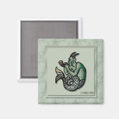 Tierkreis-Zeichen-Steinbock-Magnet Magnet (Vorderseite/Rückseite)