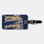 Tierkreis: Zwillinge, 1482 Gepäckanhänger (Vorderseite horizontal)