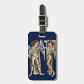 Tierkreis: Zwillinge, 1482 Gepäckanhänger (Vorderseite vertikal)