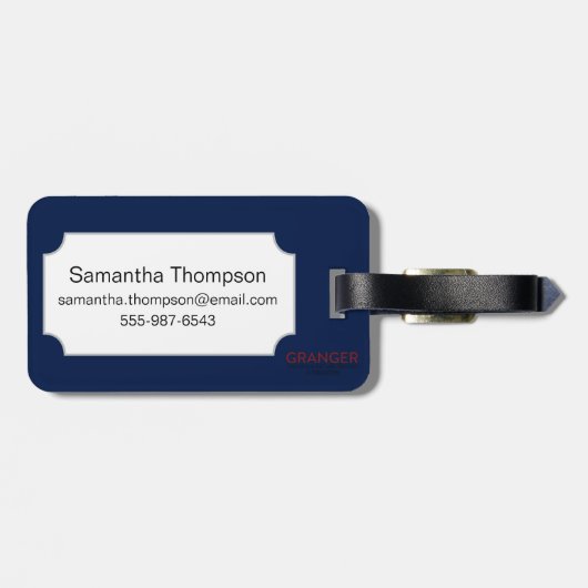 Tierkreis: Zwillinge, 1482 Gepäckanhänger (Rückseite horizontal)