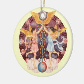 Tierkreis-Zwillinge - fertigen Sie es besonders Keramik Ornament (Links)