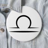 Tierkreisastrologie-Horoskopsymbol der Waage Button (Beispiel)