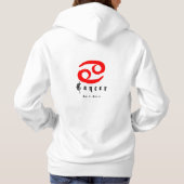 Tierkreiszeichen Hoodie (Rückseite)